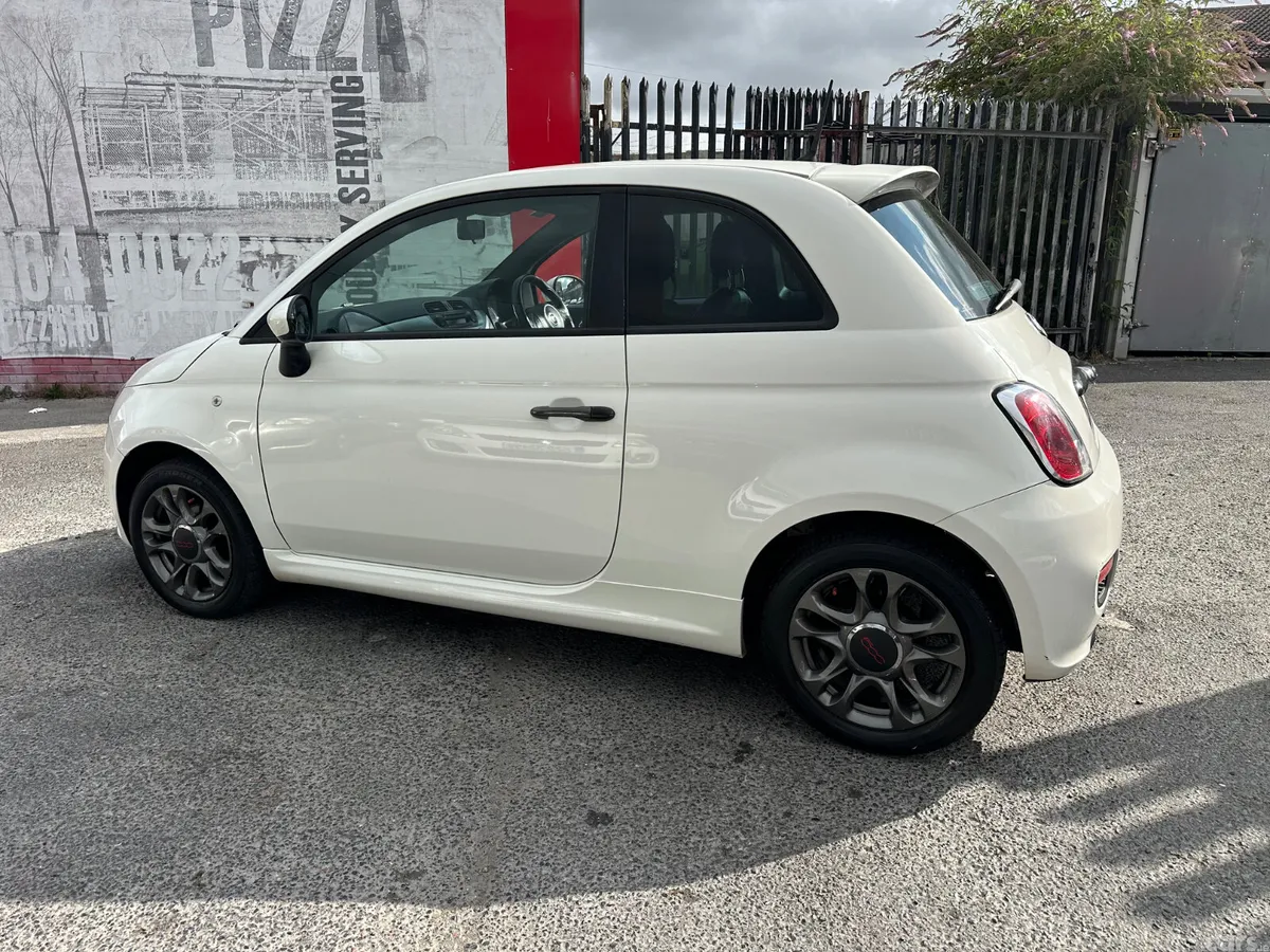 Fiat 500 Hatchback, Petrol, 2013, White