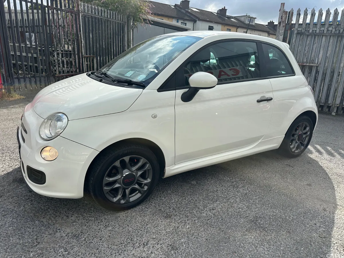 Fiat 500 Hatchback, Petrol, 2013, White