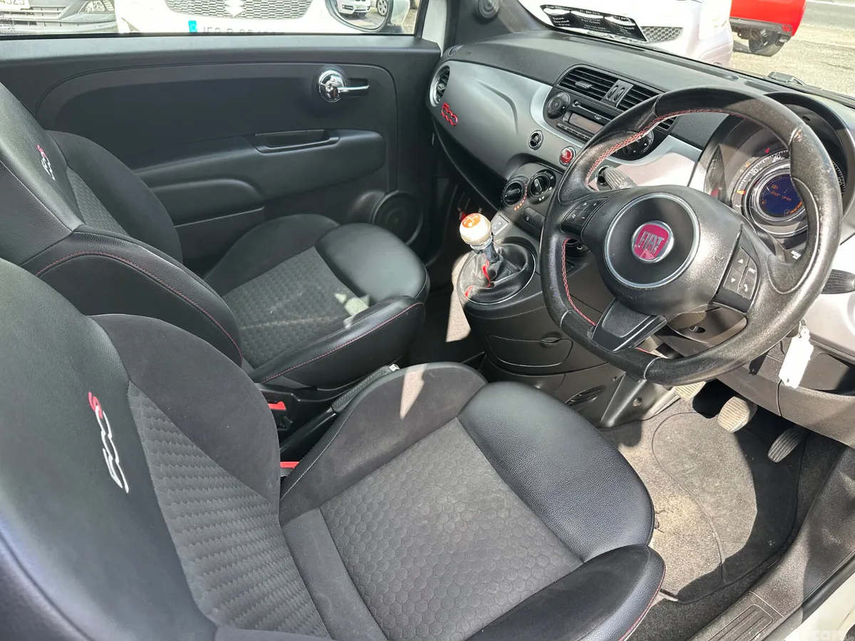 Fiat 500 Hatchback, Petrol, 2013, White