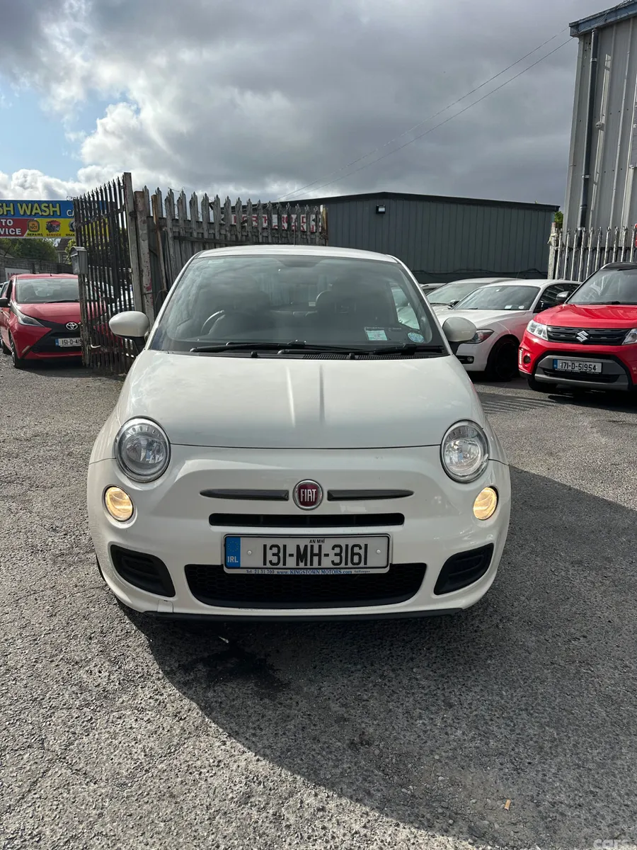 Fiat 500 Hatchback, Petrol, 2013, White