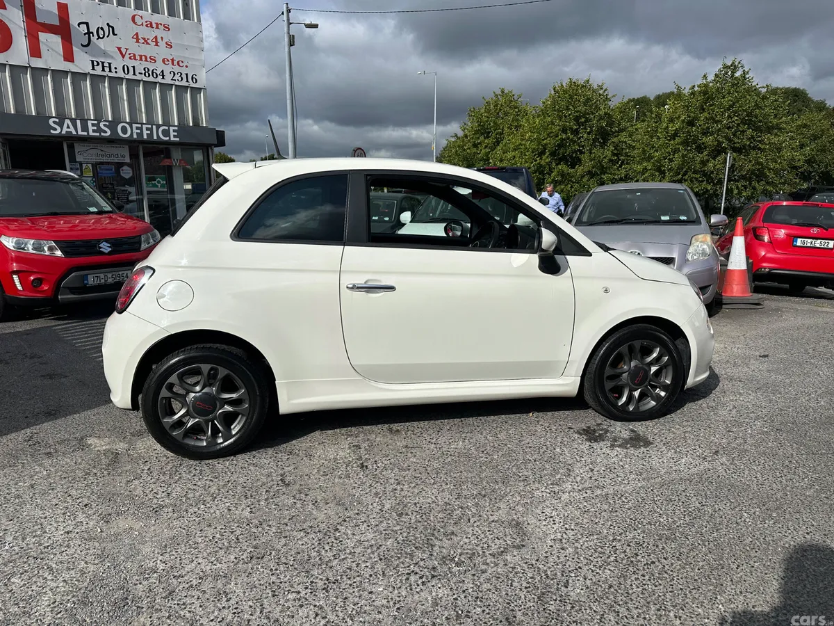 Fiat 500 Hatchback, Petrol, 2013, White