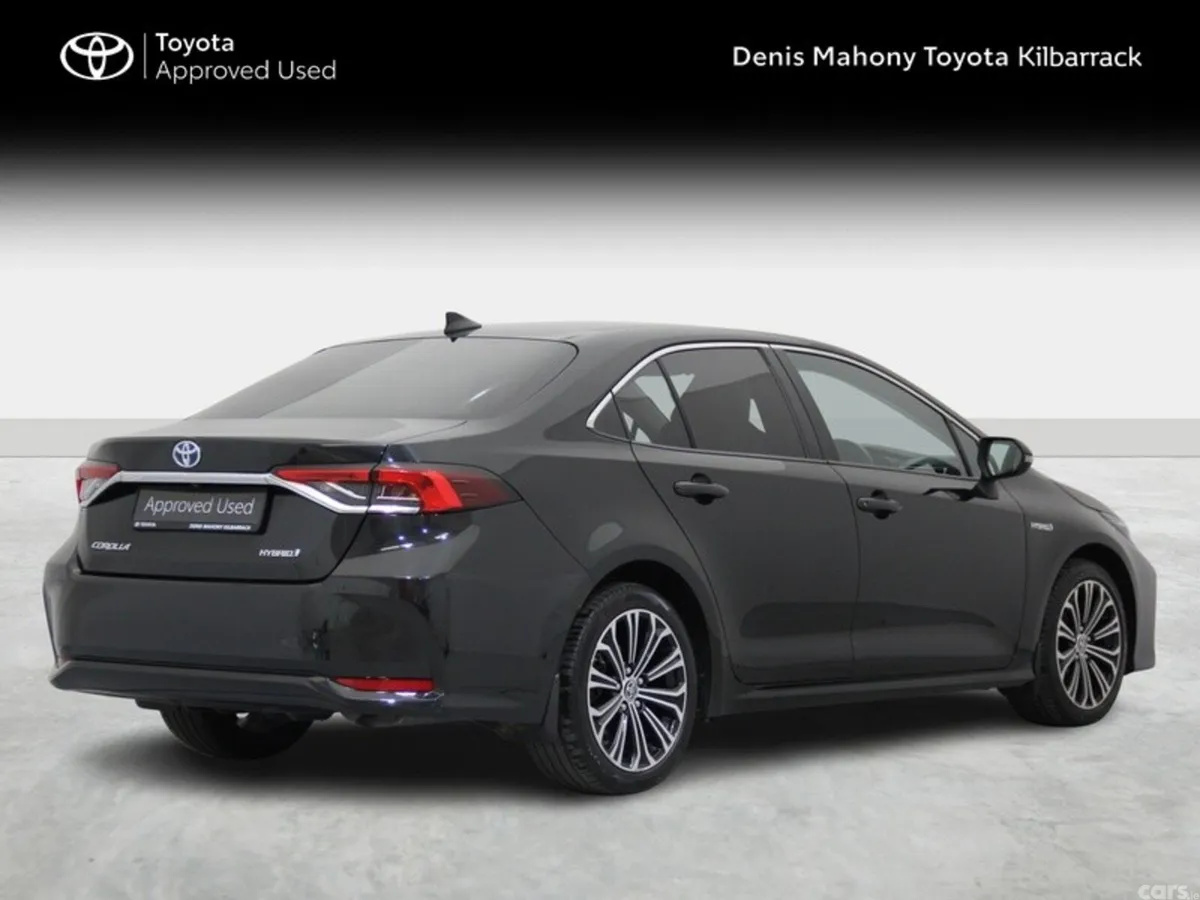 Toyota Corolla Saloon, Petrol Hybrid, 2021, Black