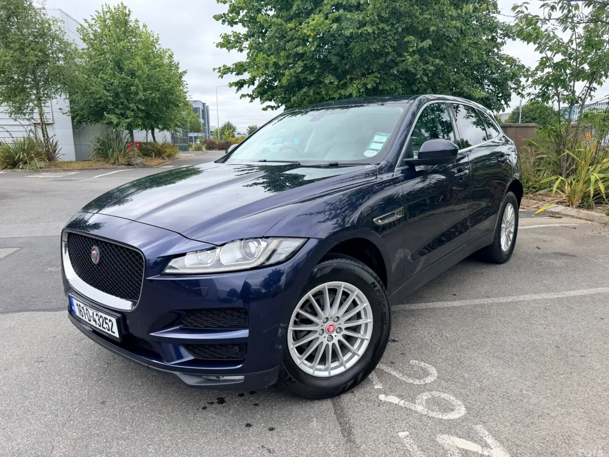 Jaguar F-Pace SUV, Diesel, 2016, Blue