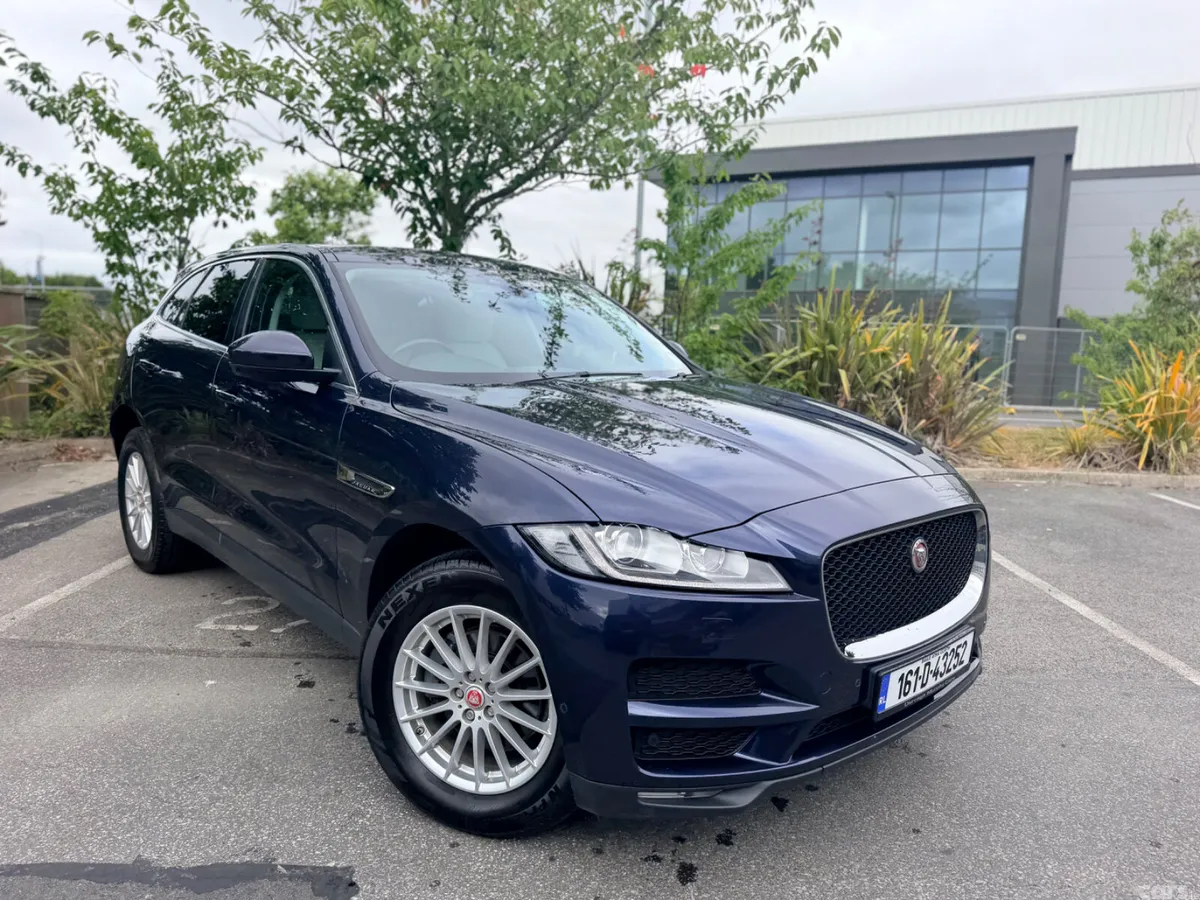 Jaguar F-Pace SUV, Diesel, 2016, Blue