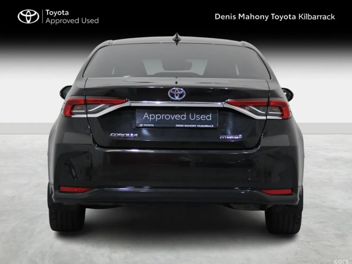 Toyota Corolla Saloon, Petrol Hybrid, 2021, Black