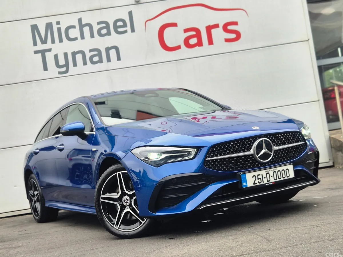 Mercedes-Benz CLA Estate, Petrol Plug-in Hybrid, 2025, Blue