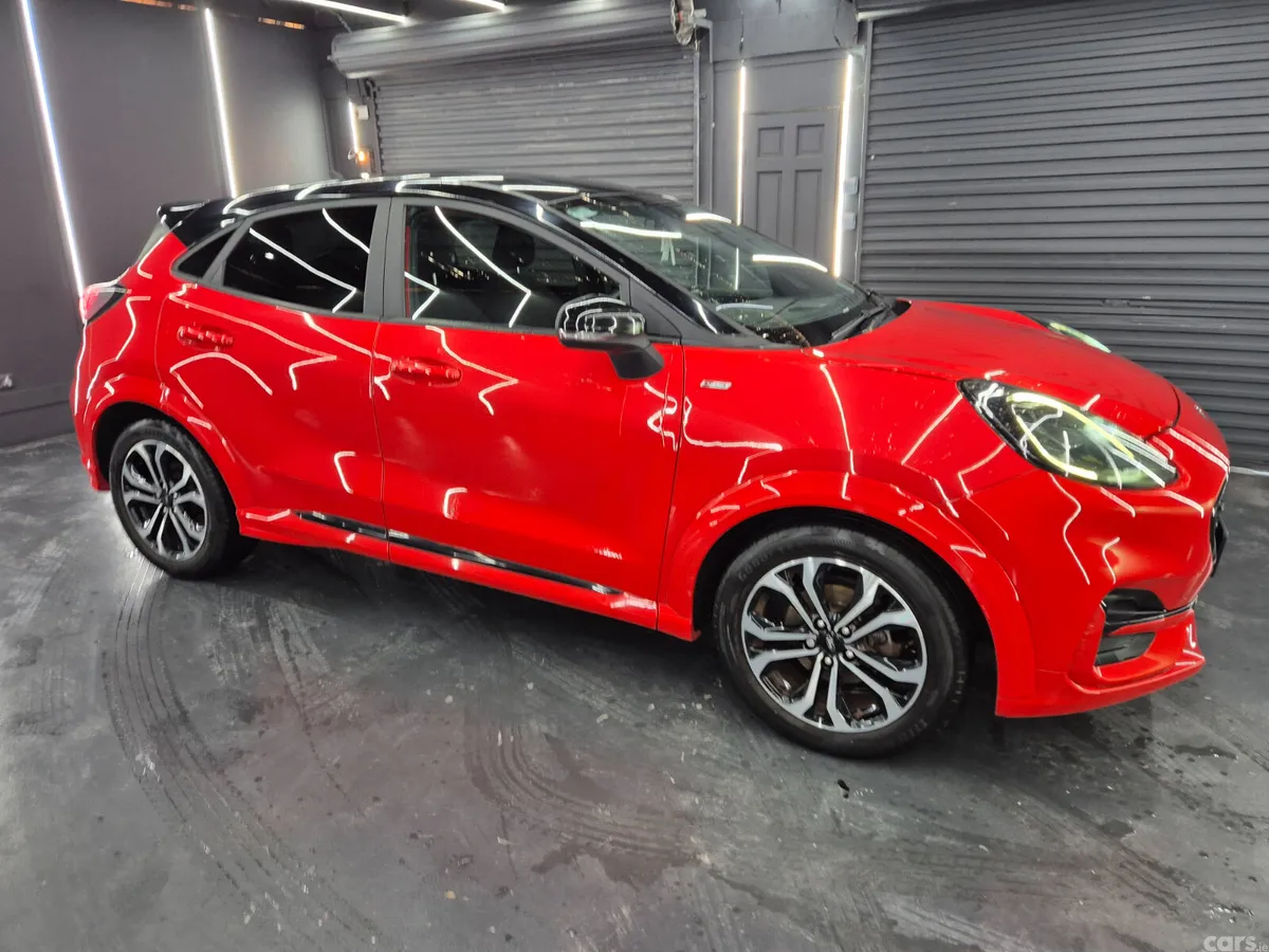 Ford Puma MPV, Petrol Hybrid, 2021, Red