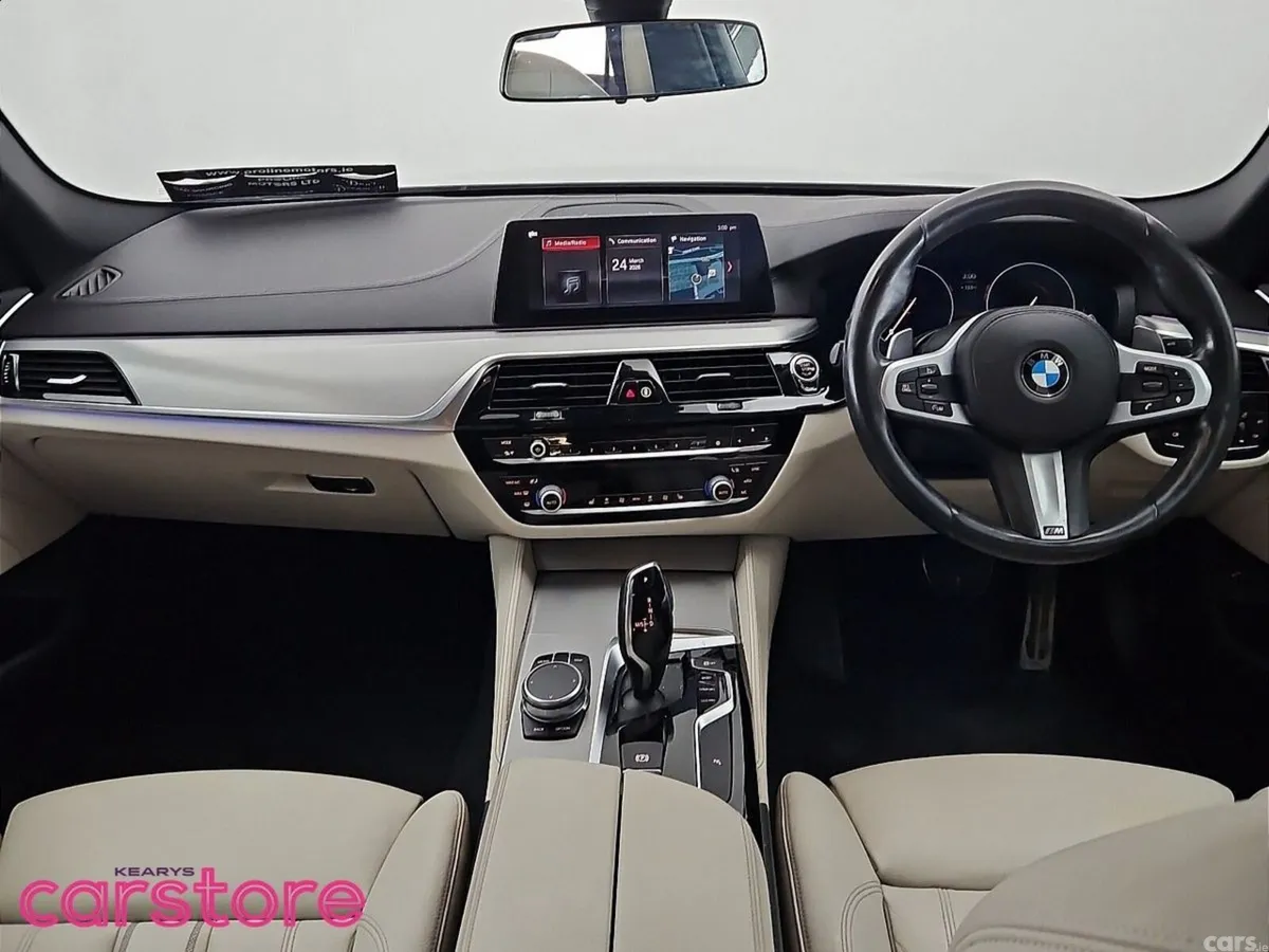BMW 5-Series Saloon, Diesel, 2019, Black
