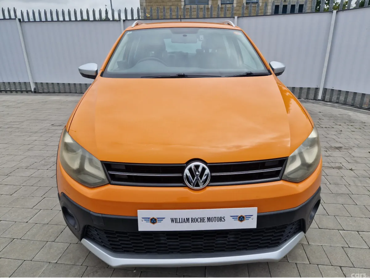 Volkswagen Polo Hatchback, Petrol, 2014, Orange