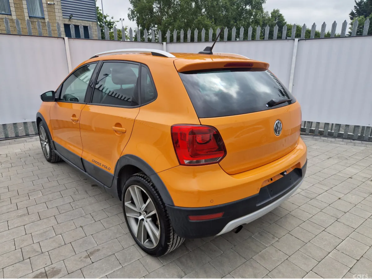 Volkswagen Polo Hatchback, Petrol, 2014, Orange