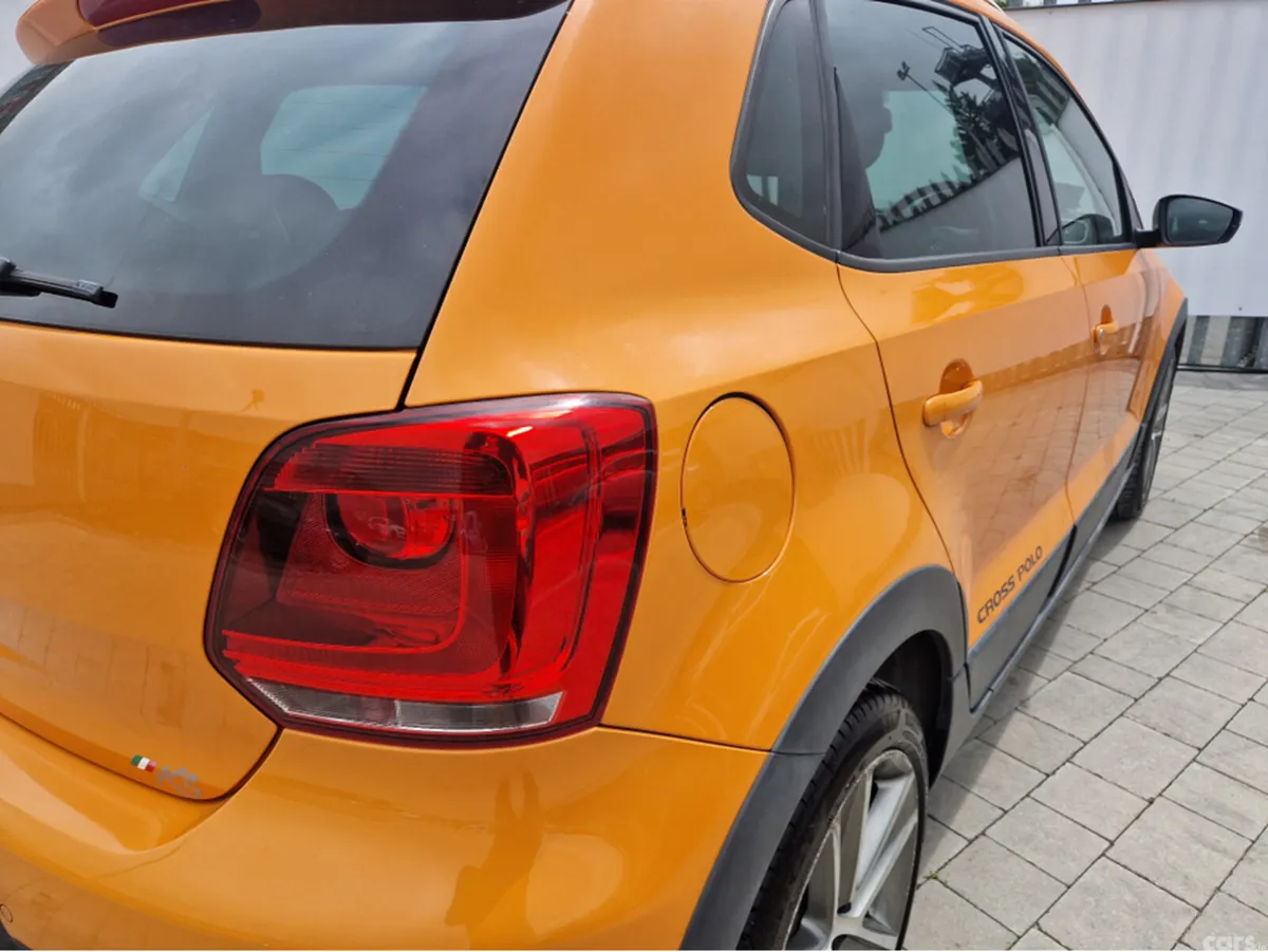 Volkswagen Polo Hatchback, Petrol, 2014, Orange