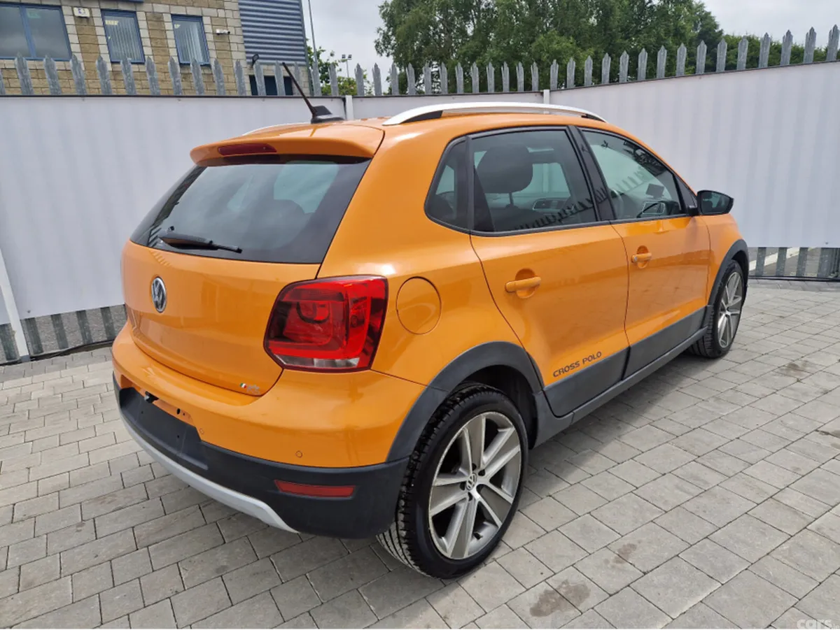 Volkswagen Polo Hatchback, Petrol, 2014, Orange