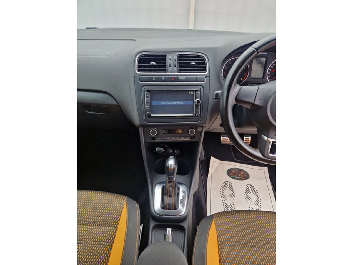 Volkswagen Polo Hatchback, Petrol, 2014, Orange