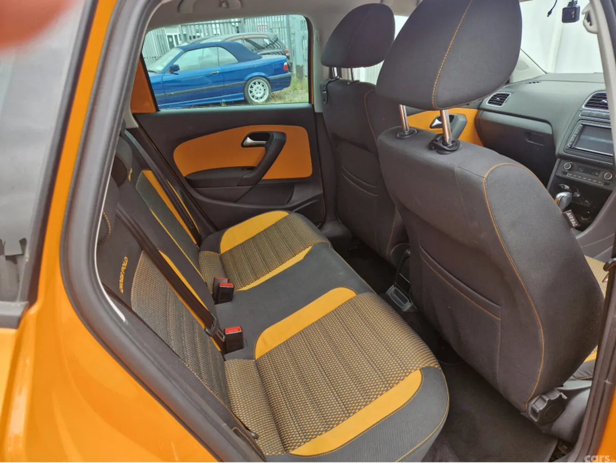 Volkswagen Polo Hatchback, Petrol, 2014, Orange