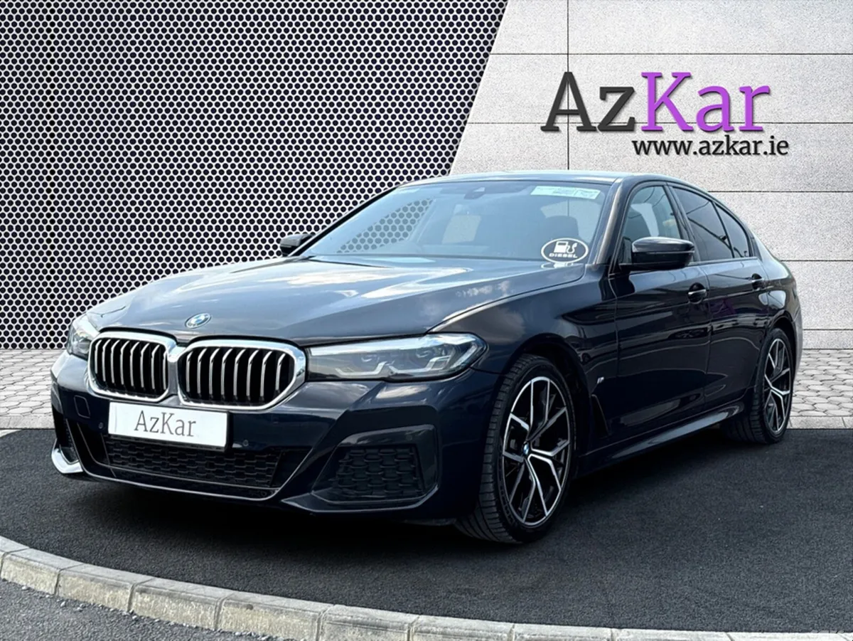 BMW 5-Series Saloon, Diesel, 2021, Black
