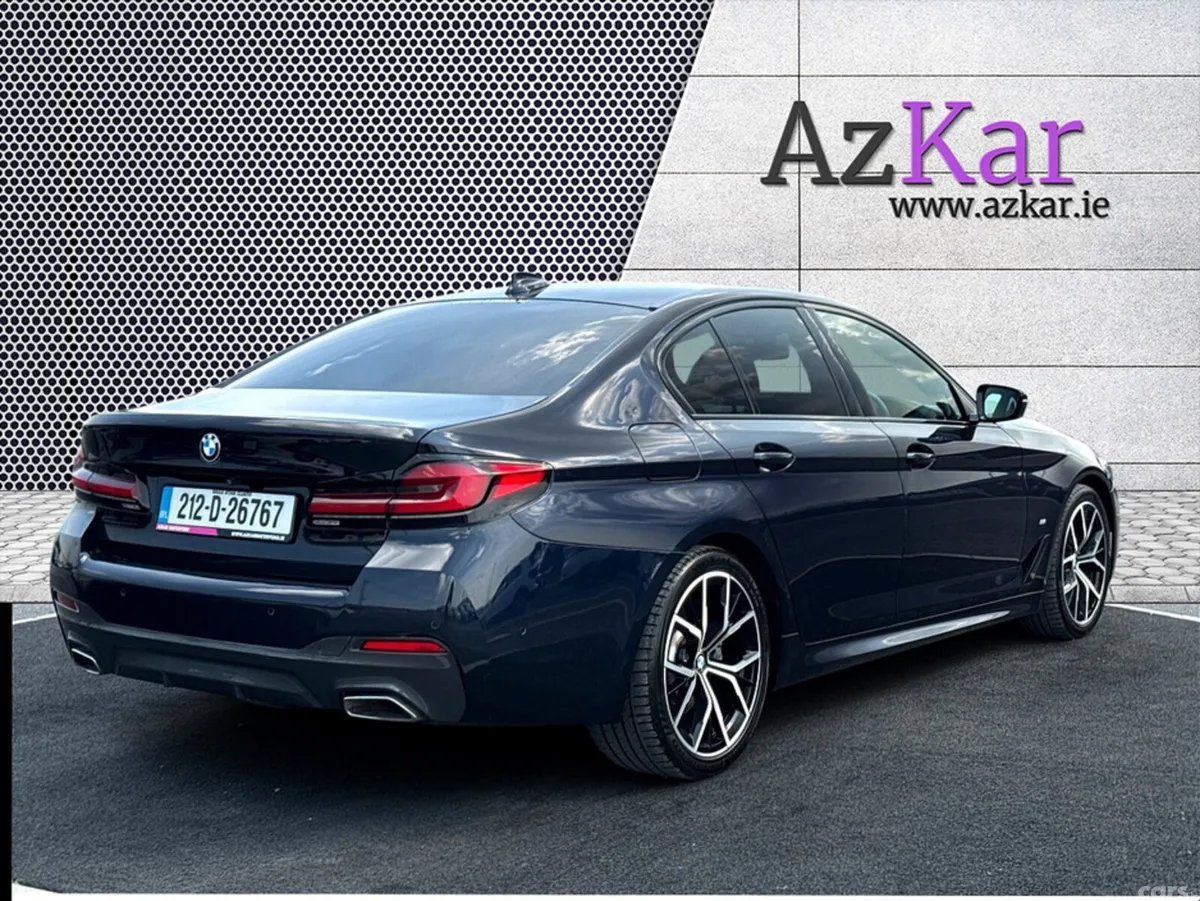 BMW 5-Series Saloon, Diesel, 2021, Black