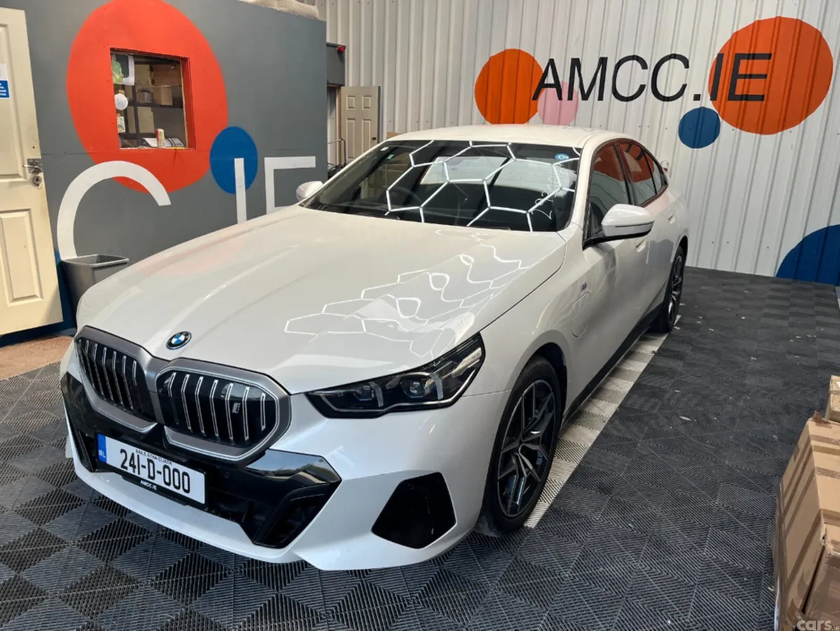 BMW i5 Saloon, Electric, 2024, White