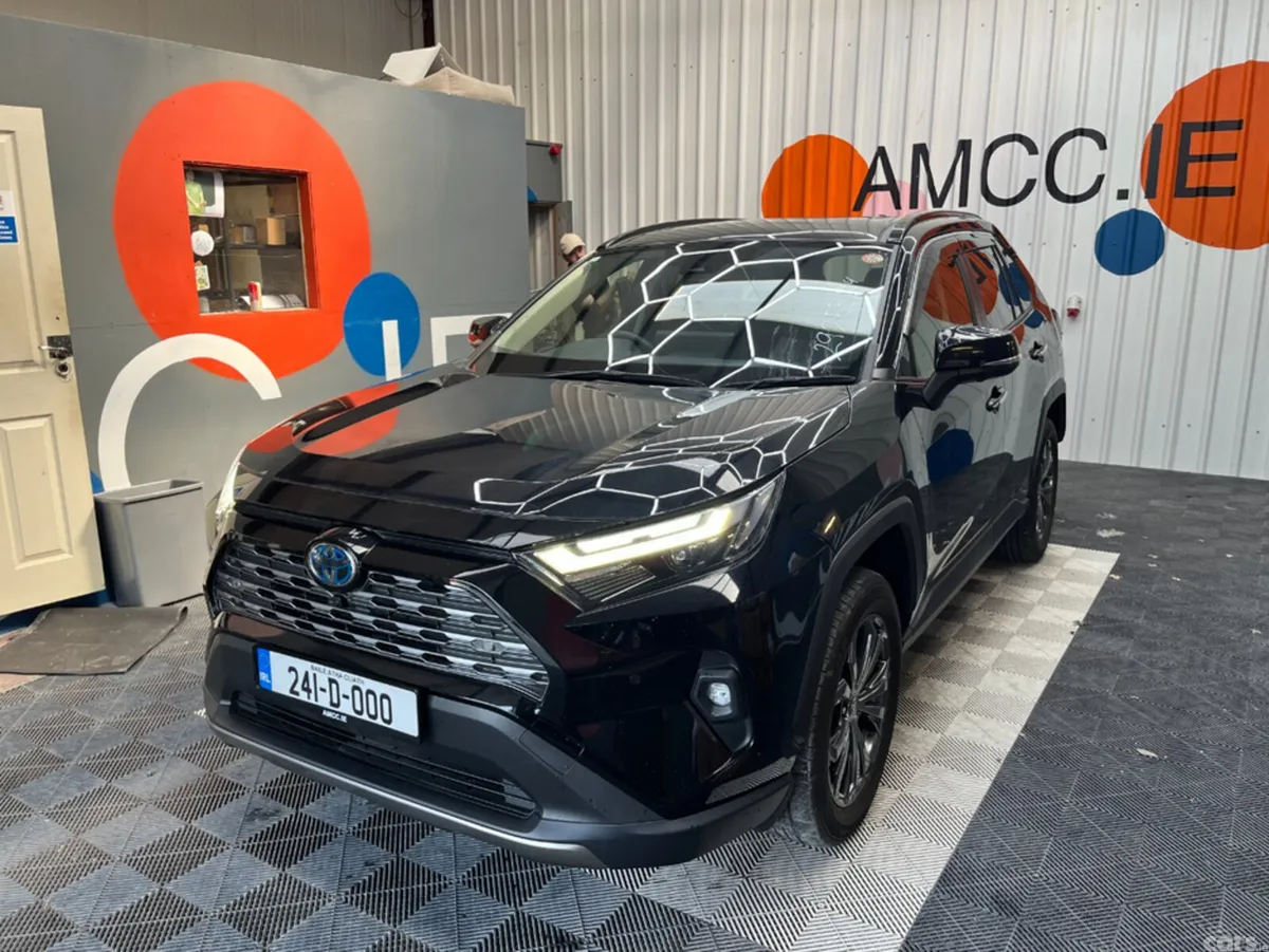 Toyota RAV4 SUV, Petrol Hybrid, 2024, Black