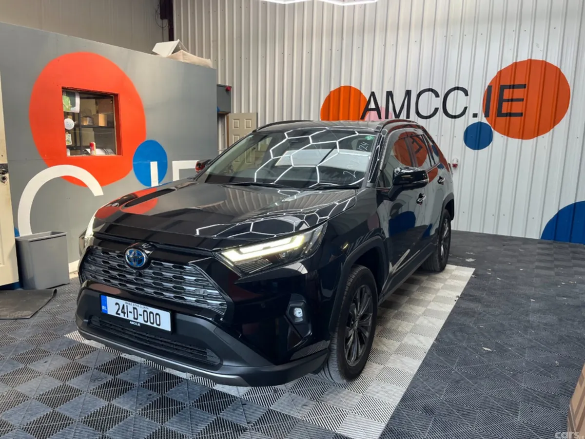 Toyota RAV4 SUV, Petrol Hybrid, 2024, Black