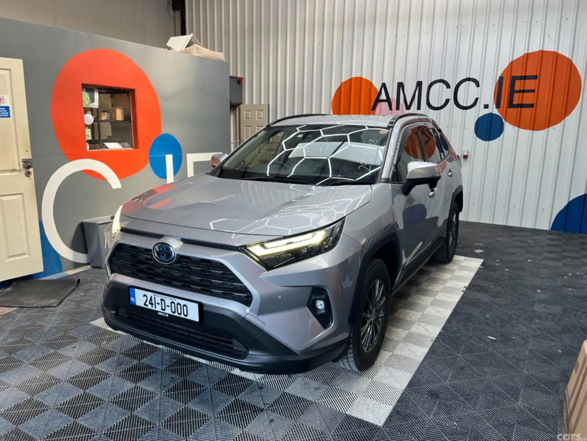 Toyota RAV4 SUV, Petrol Hybrid, 2023, Silver