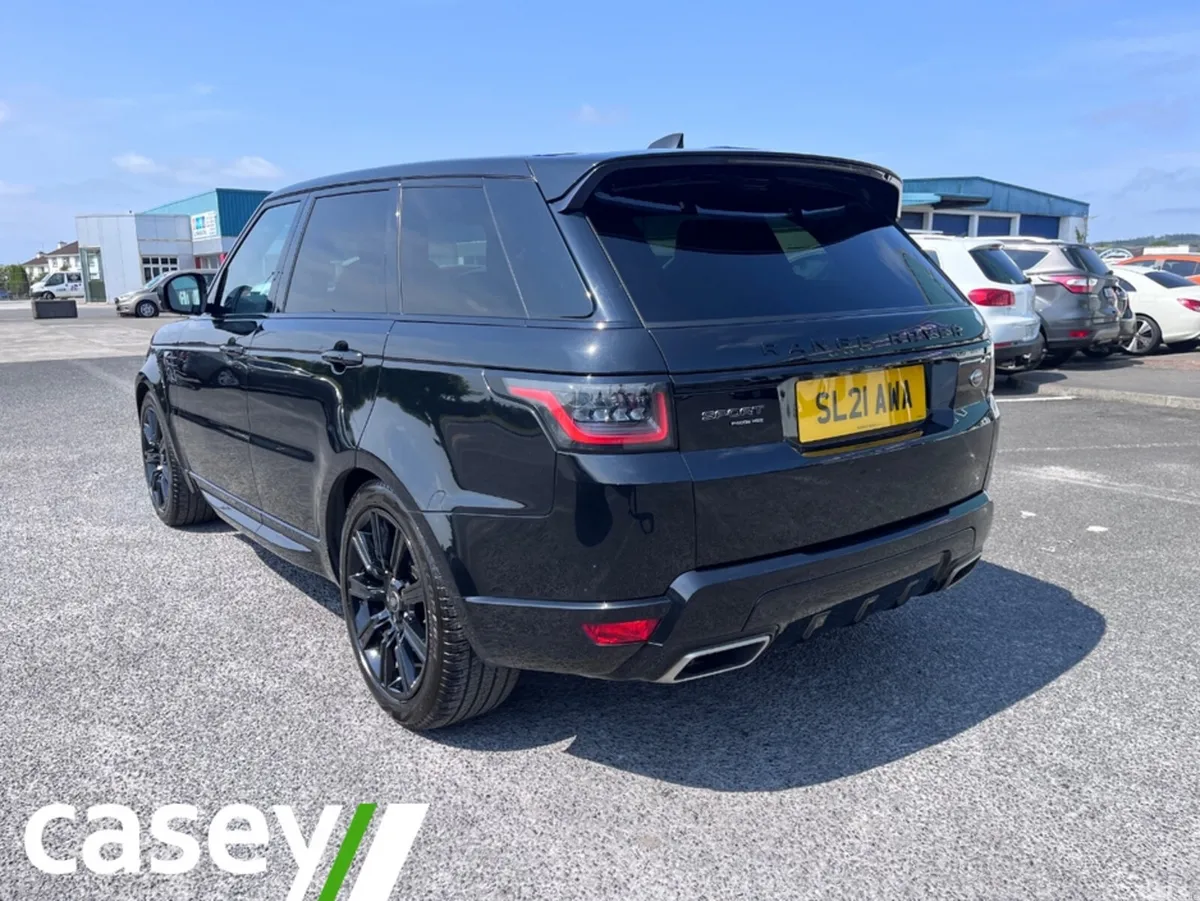 Land Rover Range Rover Sport Estate, Petrol Hybrid, 2021, Black