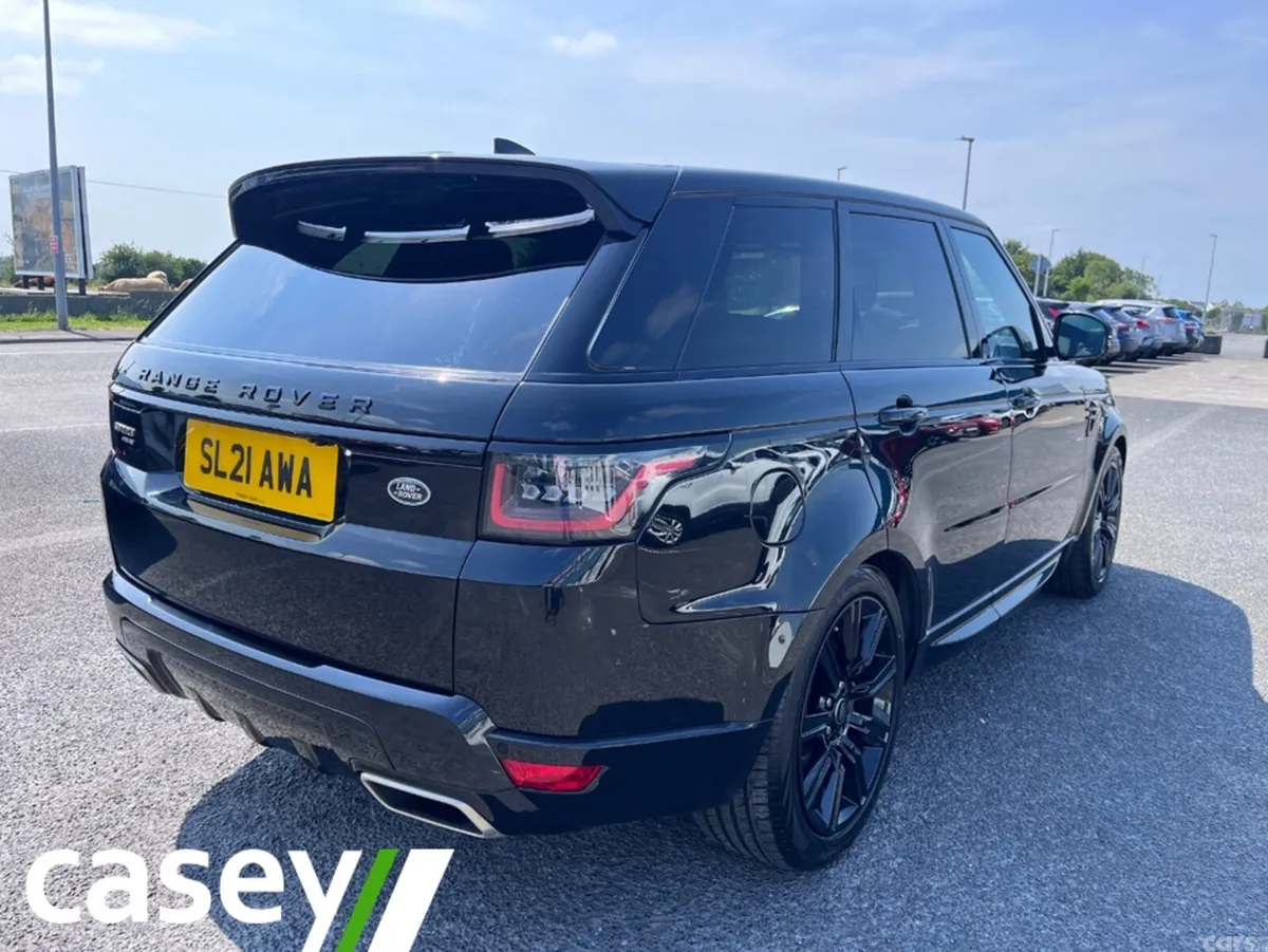 Land Rover Range Rover Sport Estate, Petrol Hybrid, 2021, Black