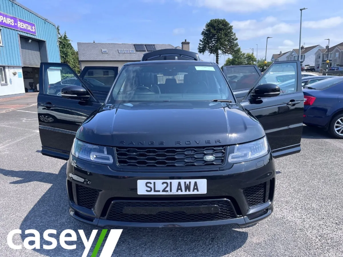 Land Rover Range Rover Sport Estate, Petrol Hybrid, 2021, Black