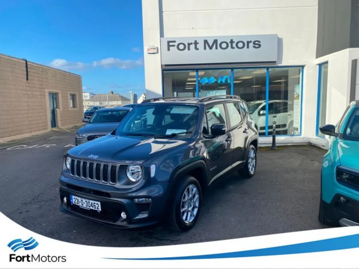 Jeep Renegade SUV, Petrol Hybrid, 2023, Grey