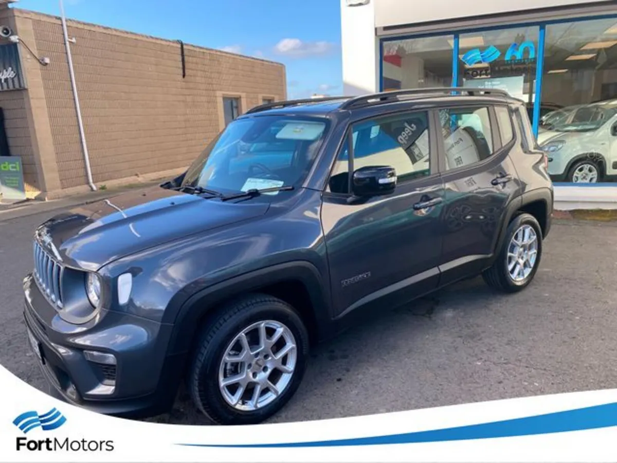Jeep Renegade SUV, Petrol Hybrid, 2023, Grey