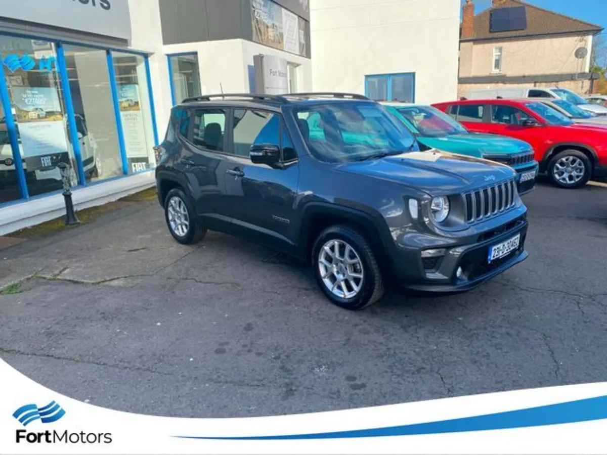 Jeep Renegade SUV, Petrol Hybrid, 2023, Grey
