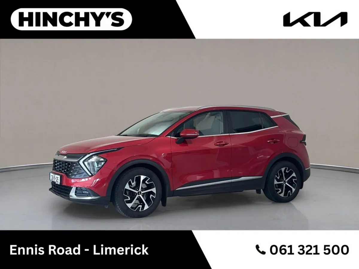 Kia Sportage SUV, Diesel, 2023, Red