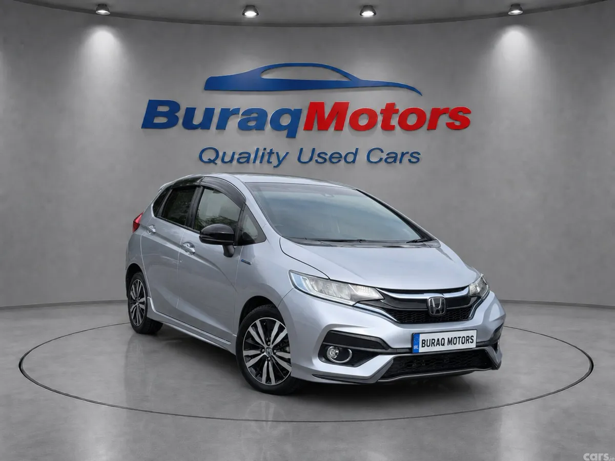 Honda Fit Hatchback, Petrol Hybrid, 2018, Silver