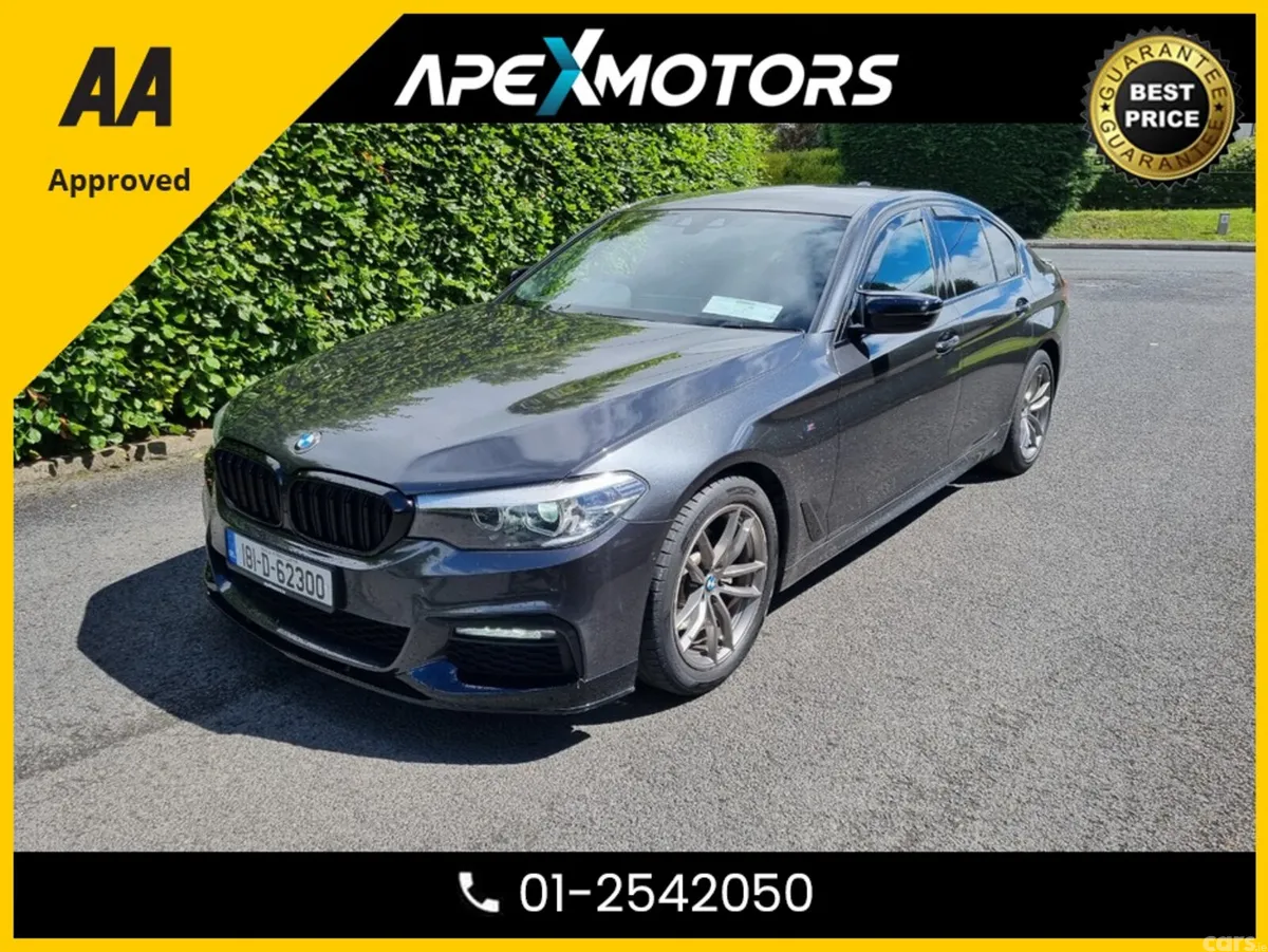 BMW 5-Series Saloon, Diesel, 2018, Grey