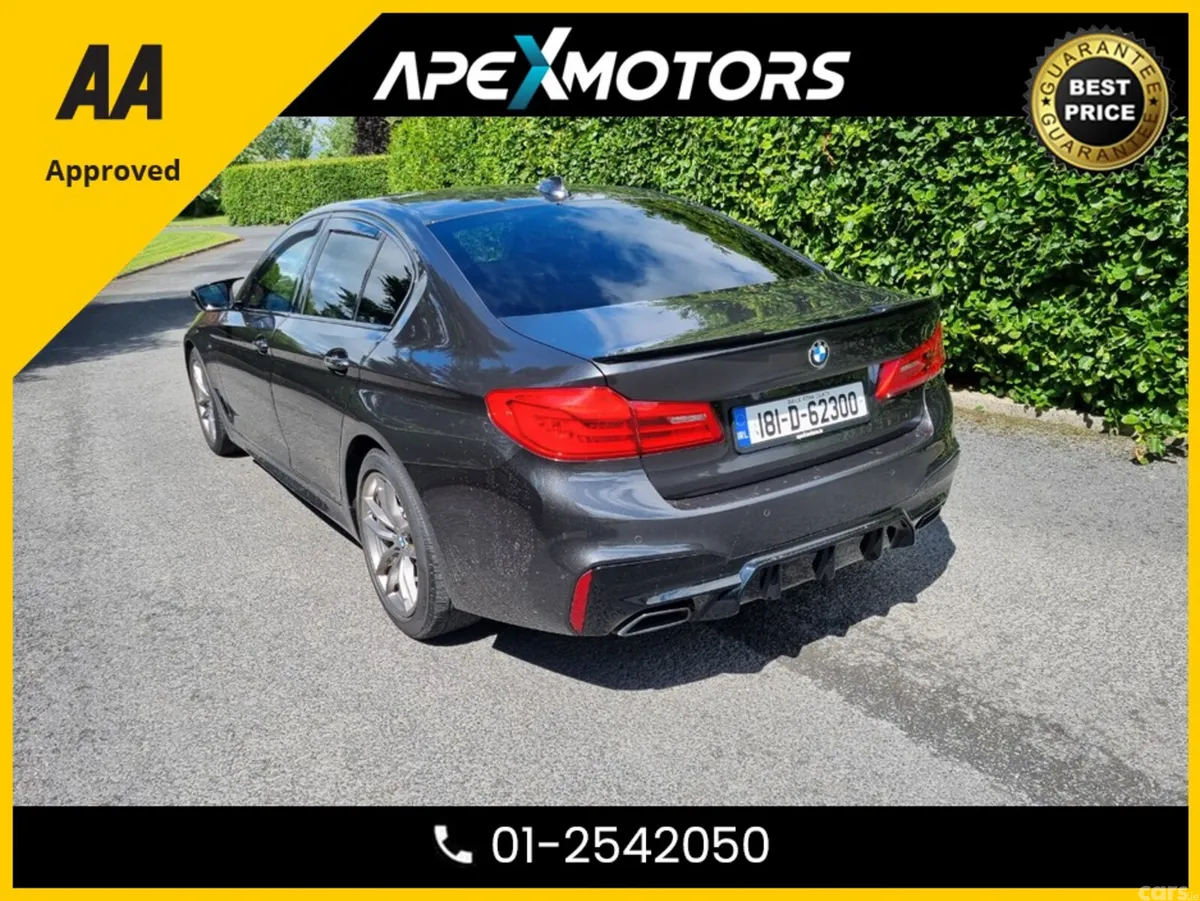 BMW 5-Series Saloon, Diesel, 2018, Grey