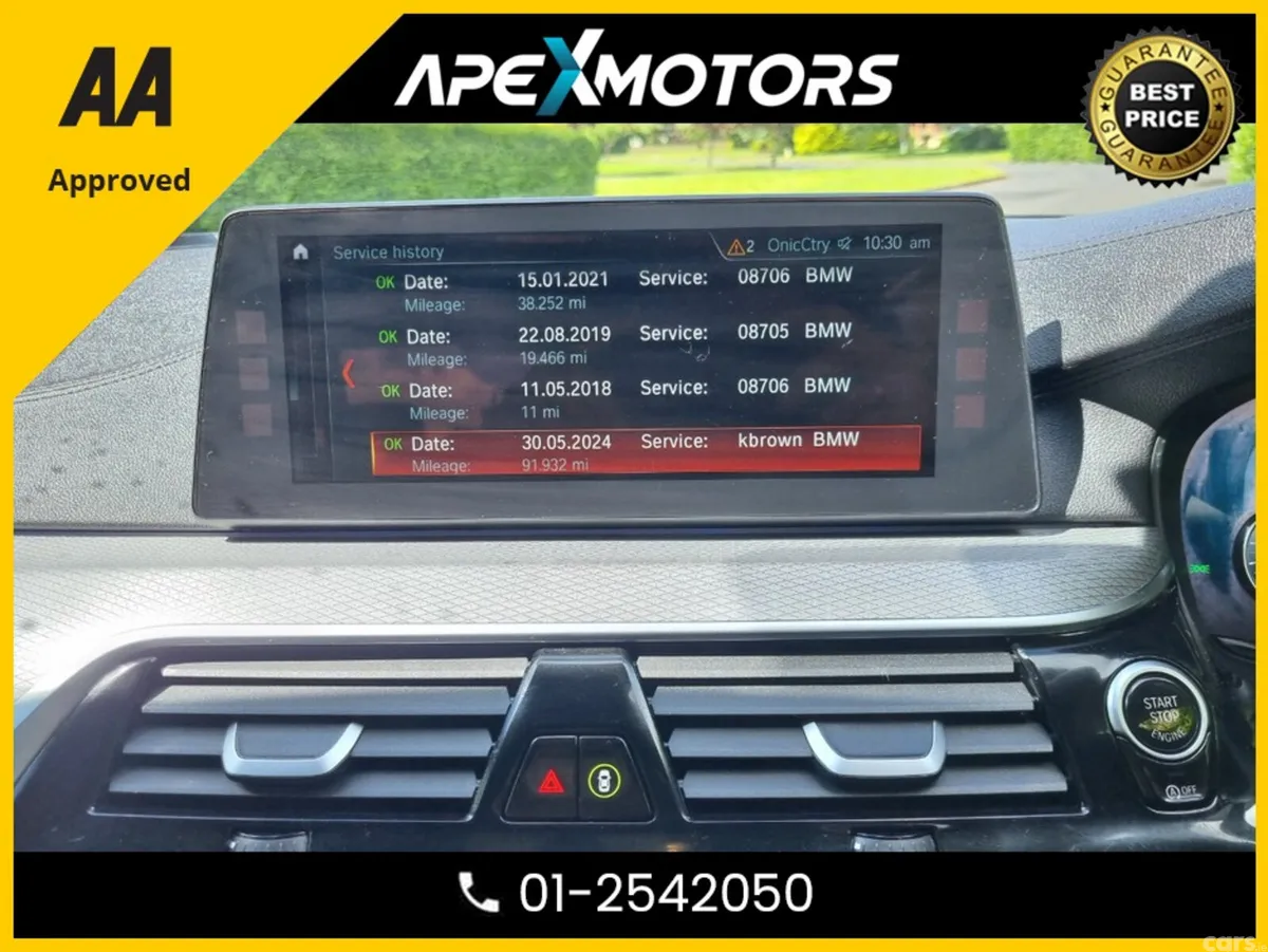 BMW 5-Series Saloon, Diesel, 2018, Grey