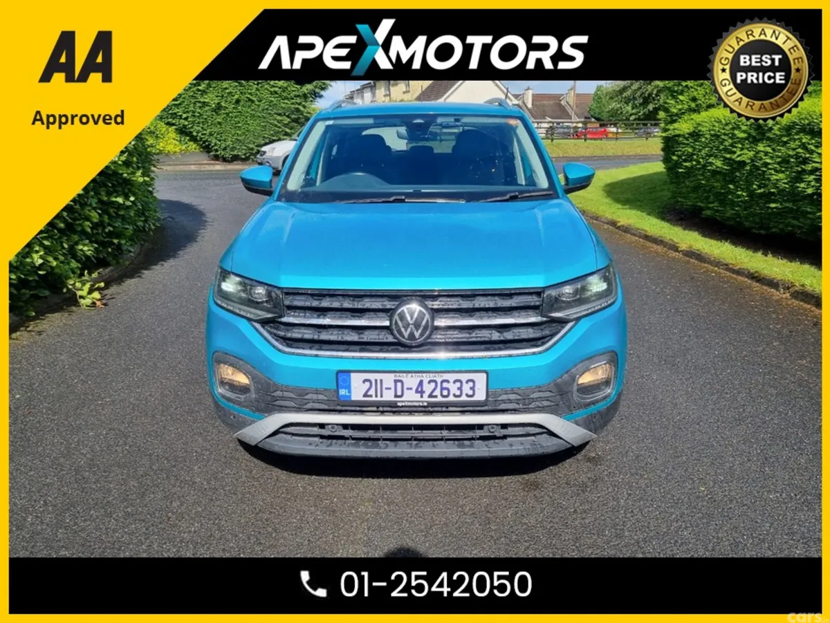 Volkswagen T-Cross SUV, Petrol, 2021, Blue