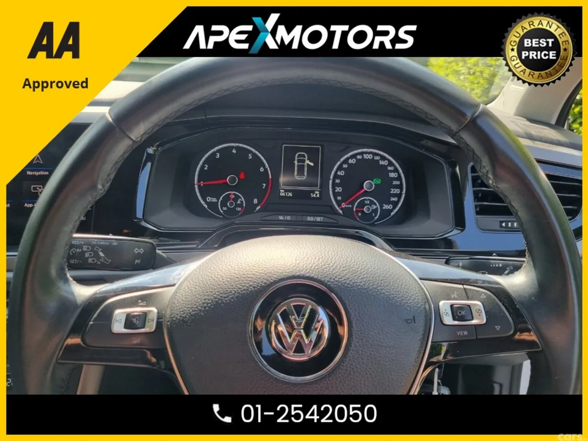 Volkswagen Polo Hatchback, Petrol, 2019, White