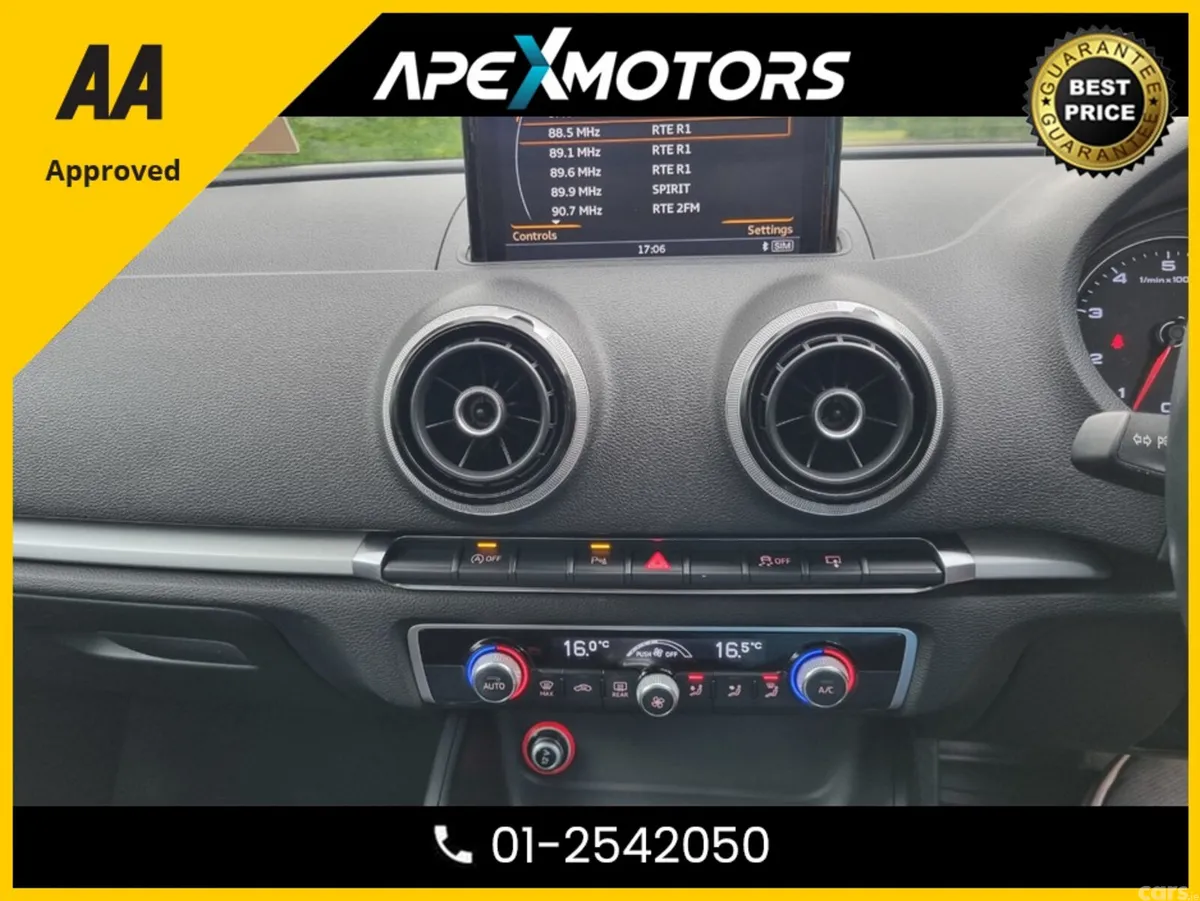 Audi A3 Saloon, Petrol, 2015, Silver