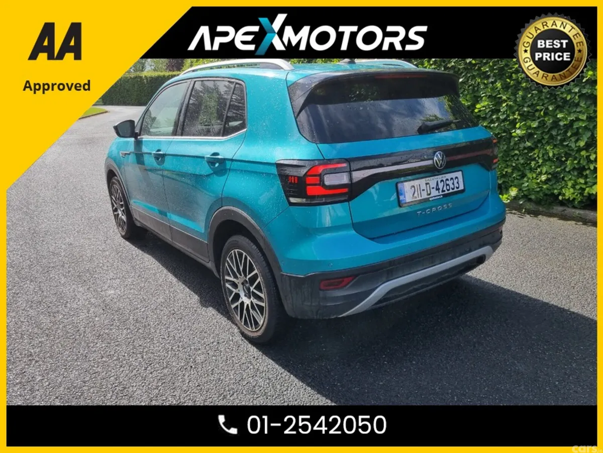Volkswagen T-Cross SUV, Petrol, 2021, Blue