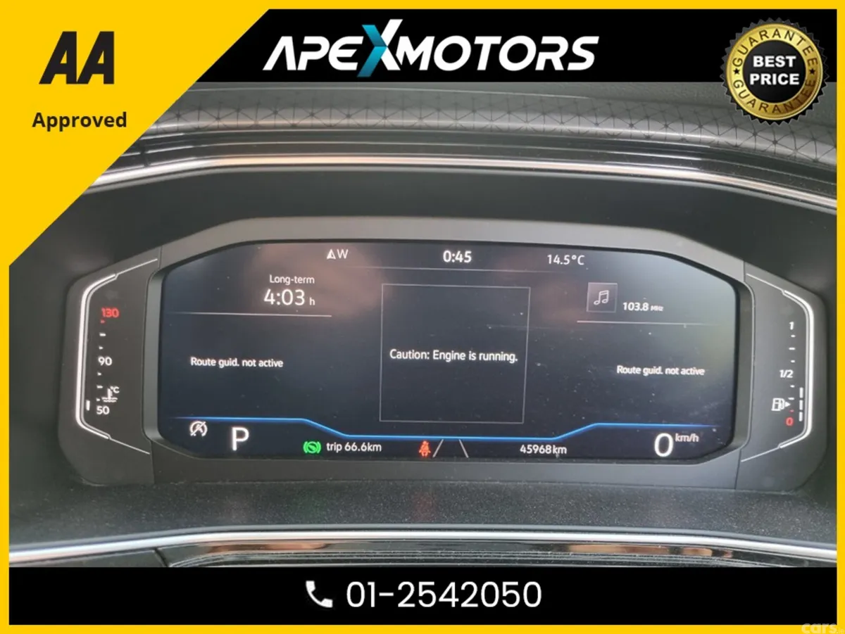 Volkswagen T-Cross SUV, Petrol, 2021, Blue