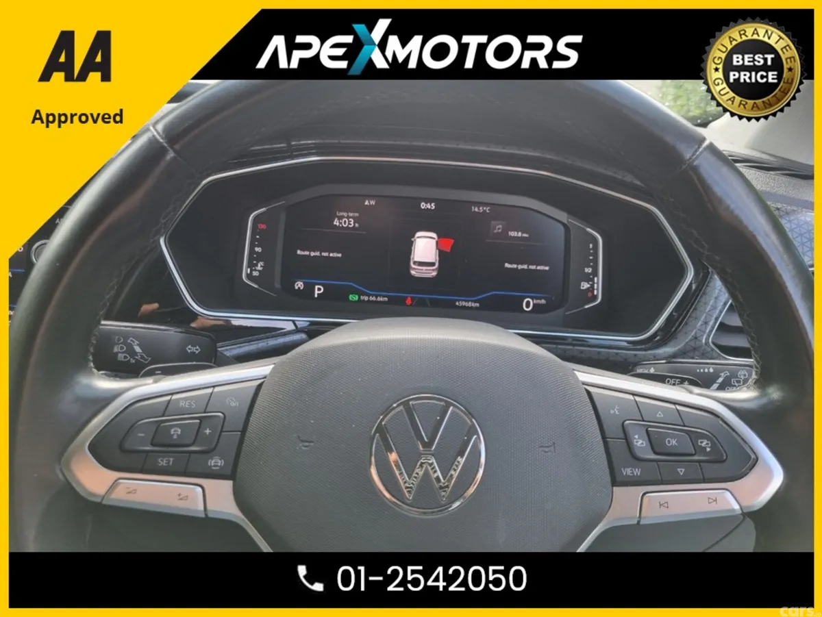 Volkswagen T-Cross SUV, Petrol, 2021, Blue