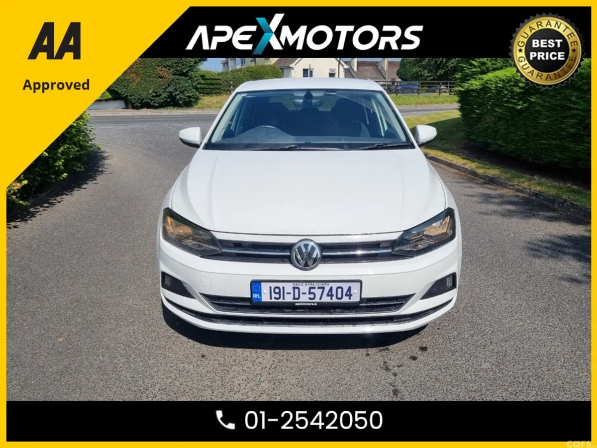 Volkswagen Polo Hatchback, Petrol, 2019, White