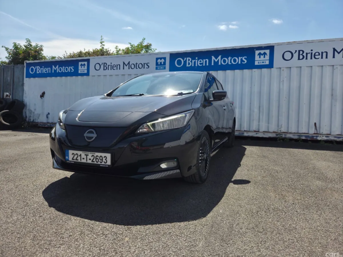 Nissan Leaf Hatchback, Electric, 2022, Black