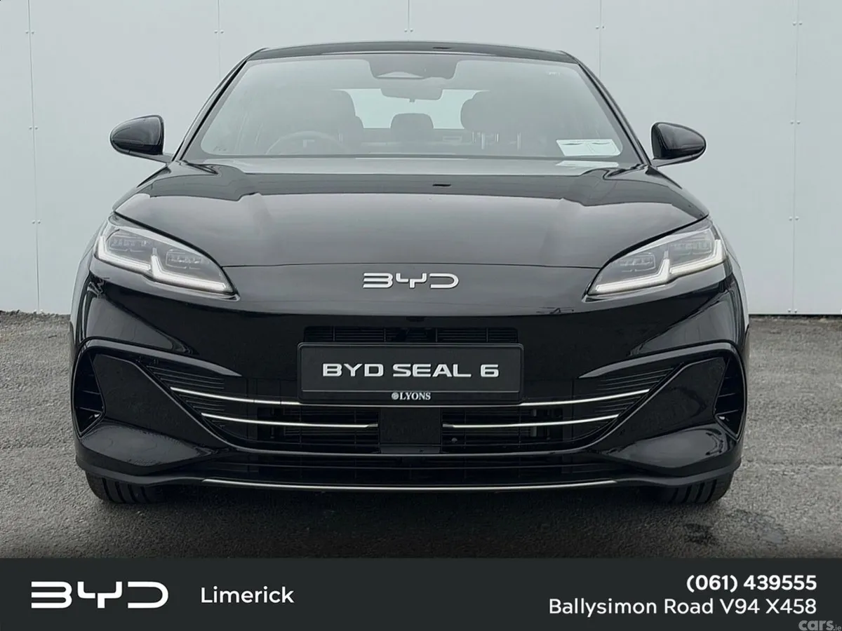 BYD Seal 6 Saloon, Petrol Plug-in Hybrid, 2026, Black