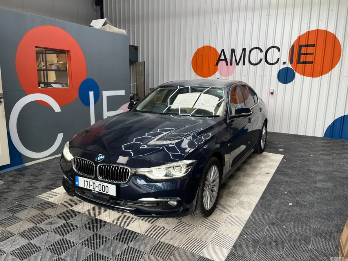 BMW 3-Series Saloon, Diesel, 2017, Blue