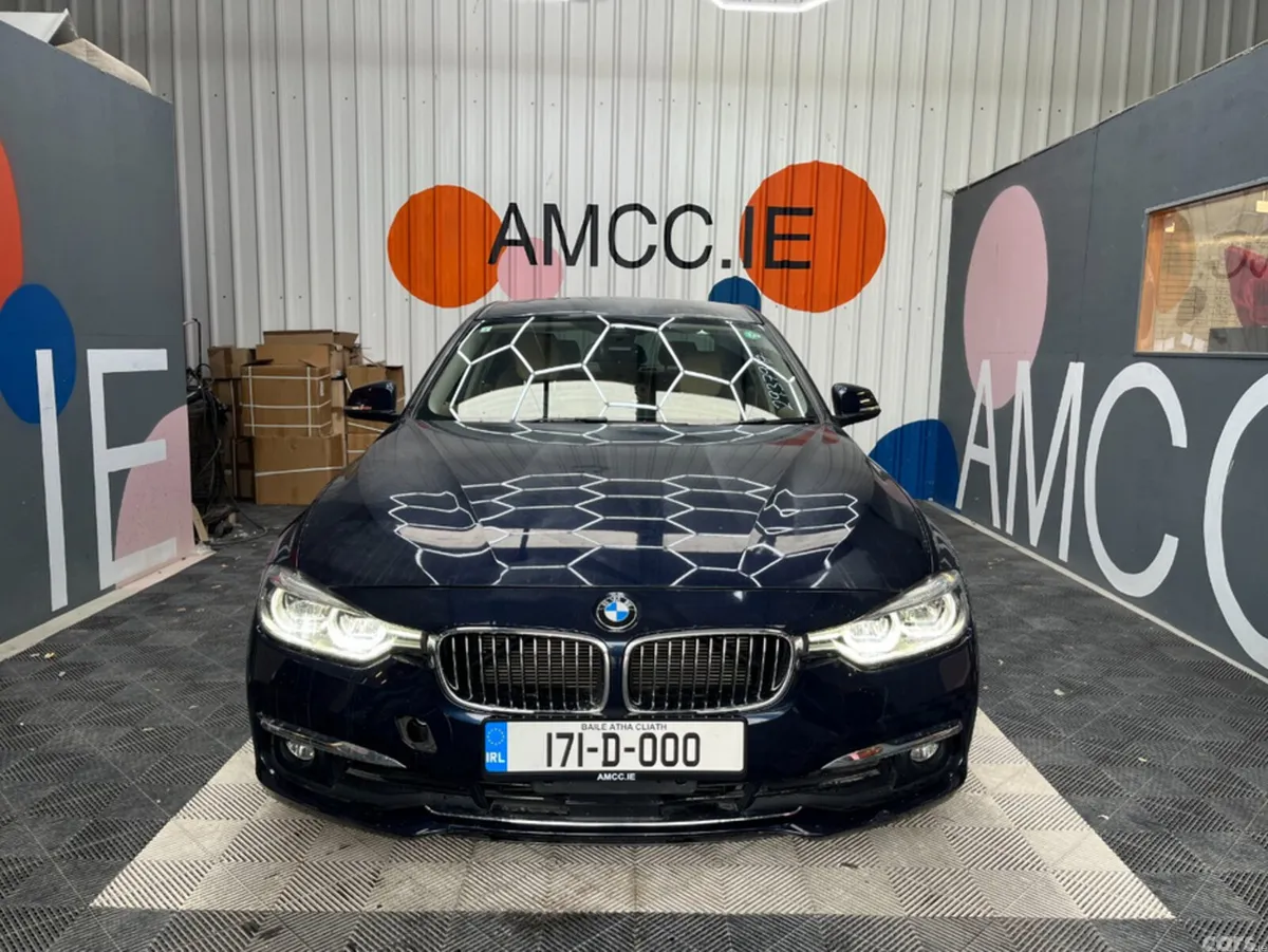 BMW 3-Series Saloon, Diesel, 2017, Blue
