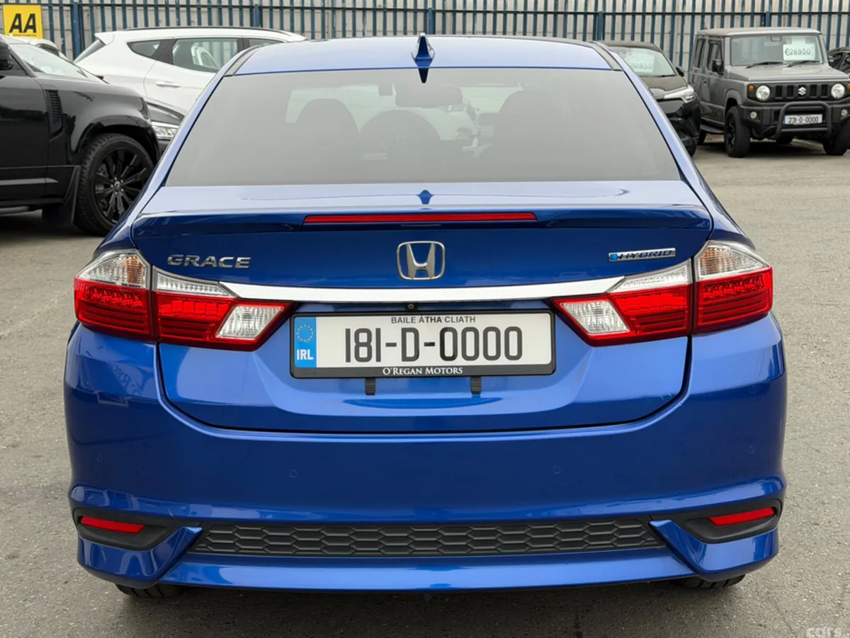 Honda Grace Saloon, Petrol Hybrid, 2018, Blue