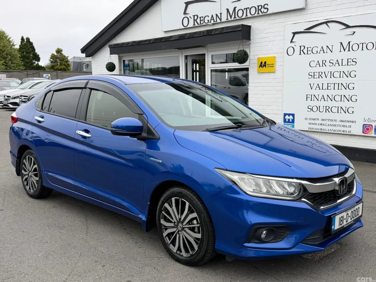 Honda Grace Saloon, Petrol Hybrid, 2018, Blue