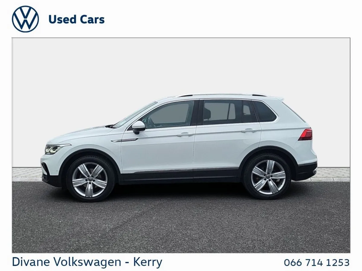 Volkswagen Tiguan SUV, Diesel, 2021, White