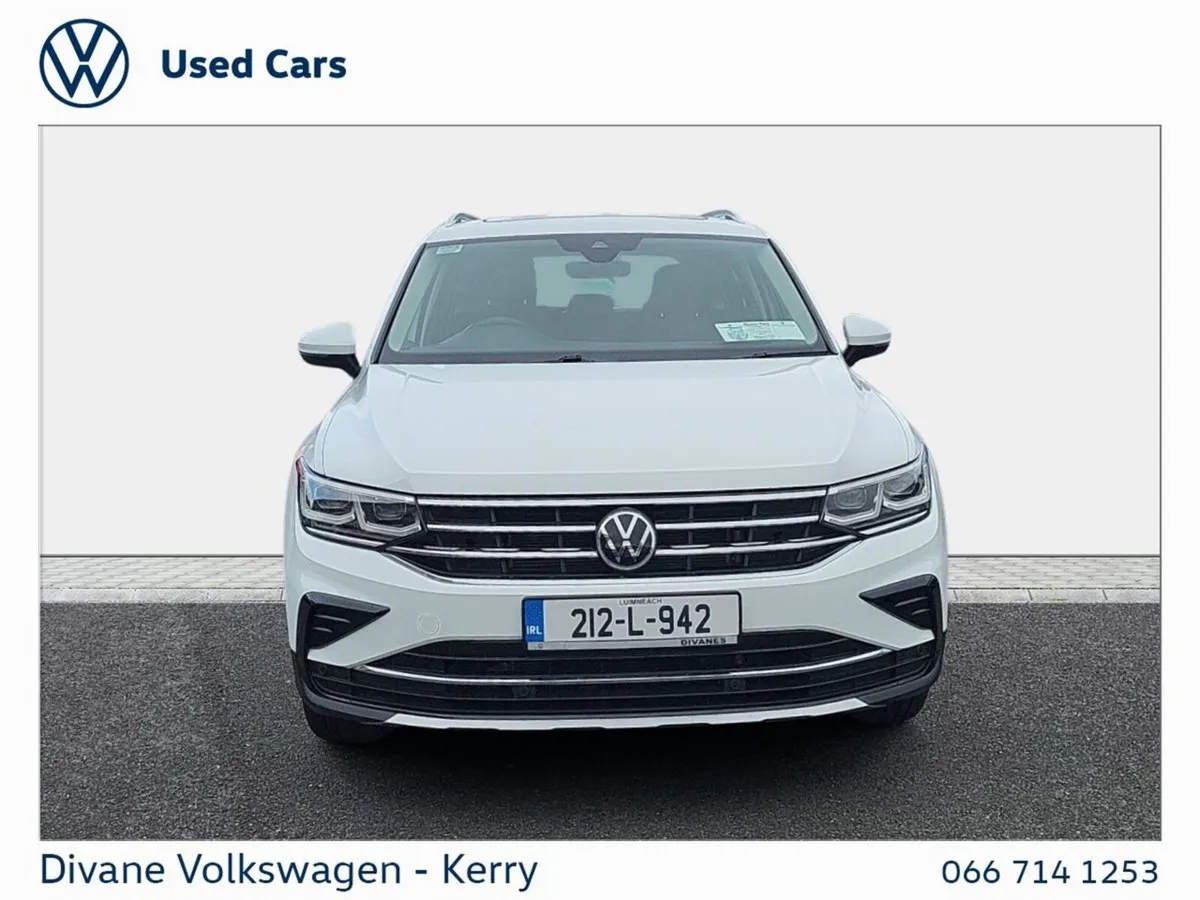 Volkswagen Tiguan SUV, Diesel, 2021, White
